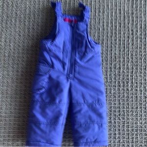 LONDON FOG BIB OVERALL SNOWPANTS SIZE 12 MONTHS  NEW
